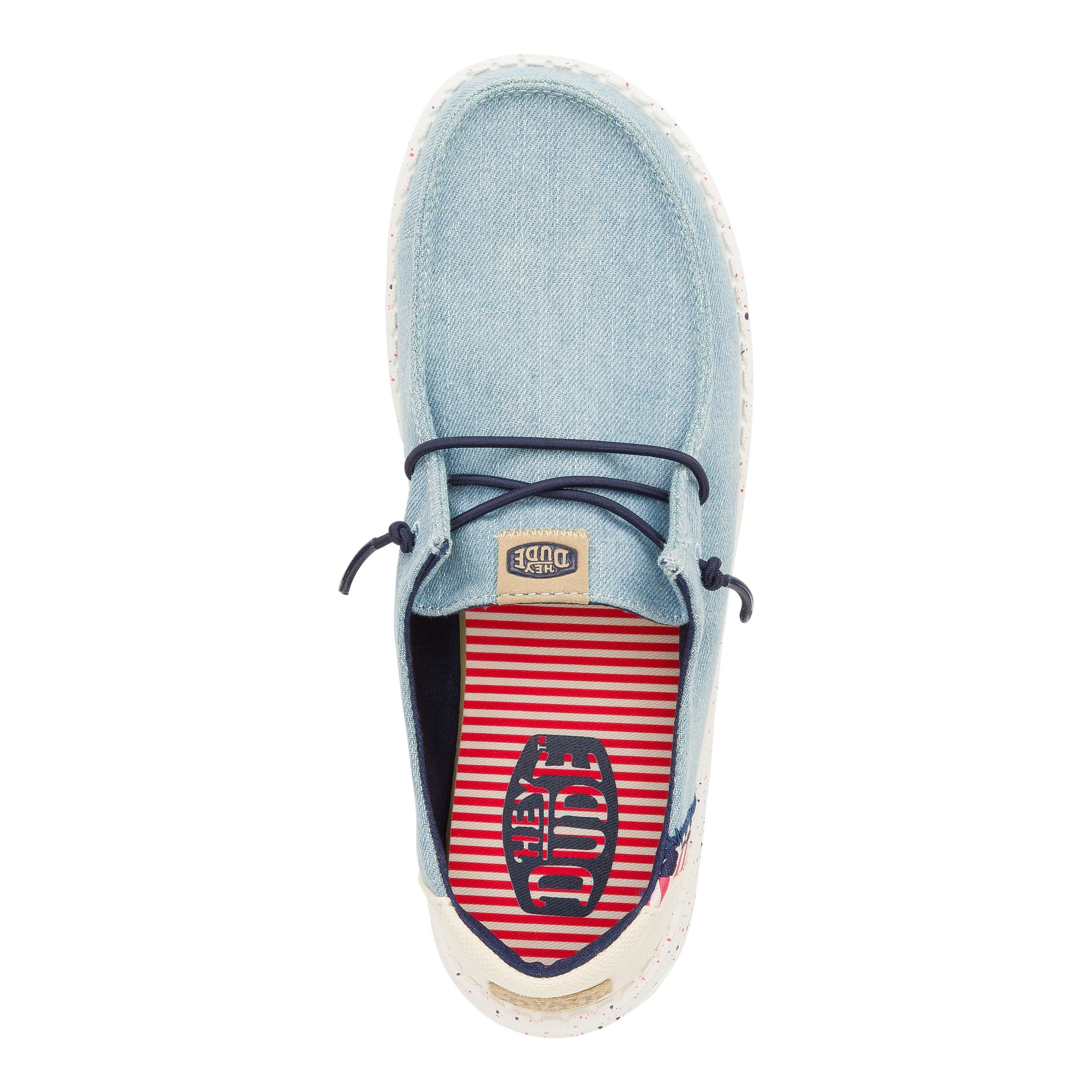 Wendy Americana Splatter - Light Denim - Image 7