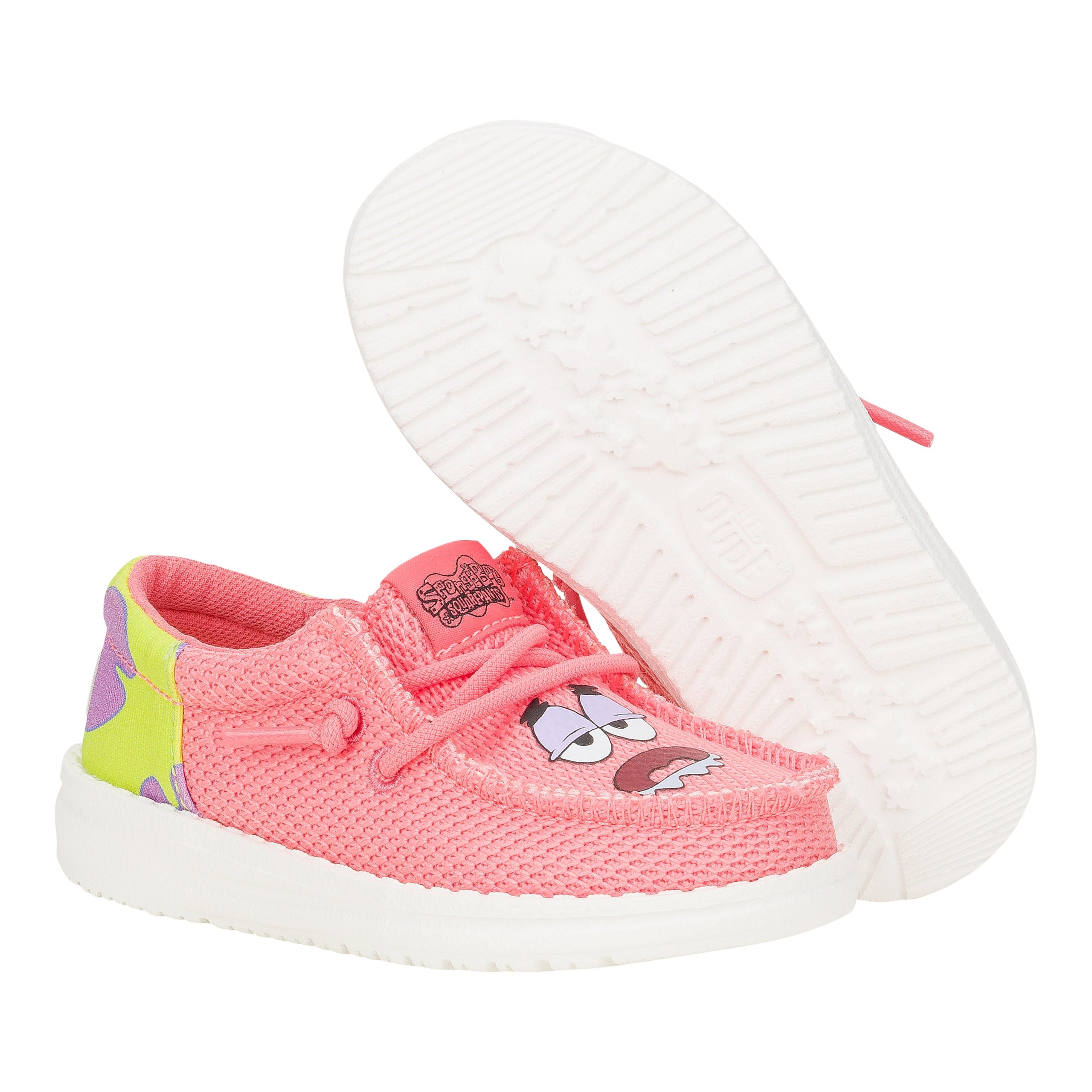 Wally Funk Toddler SpongeBob Patrick - Pink/Green - Image 3