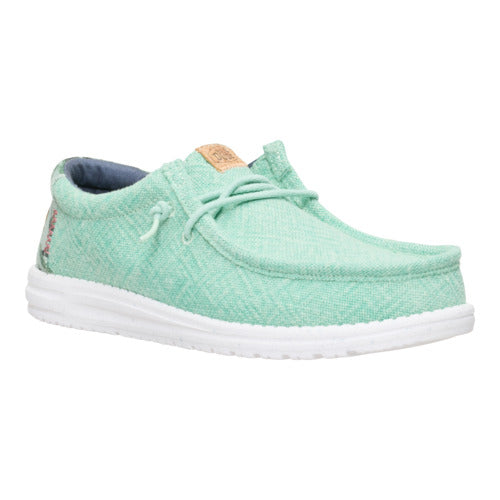 Wally Palm Jute - Dawn Blue/Celadon Green - Image 7