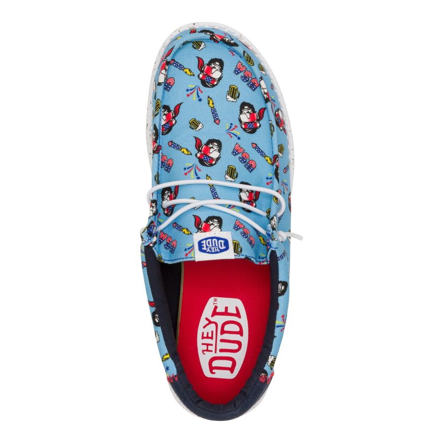 Wally Americana Party - Vista Blue/Multi - Image 6