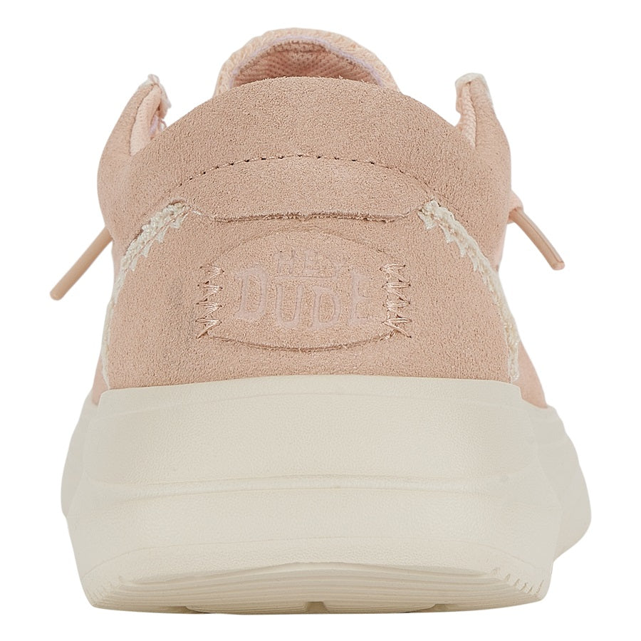 Wendy Comf Suede Crochet - Pale Pink/Multi - Image 6