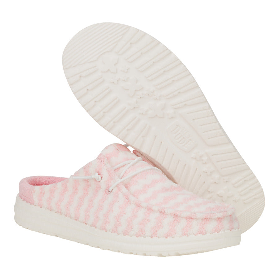 Wendy Slip Terry Stripe - Stripe Pink/White - Image 4