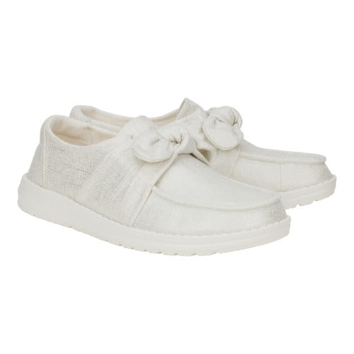 Wendy Bow Shimmer - Metallic Silver - Image 2