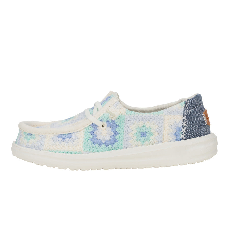 Wendy Youth Cottage Crochet - Bay Blue/Multi
