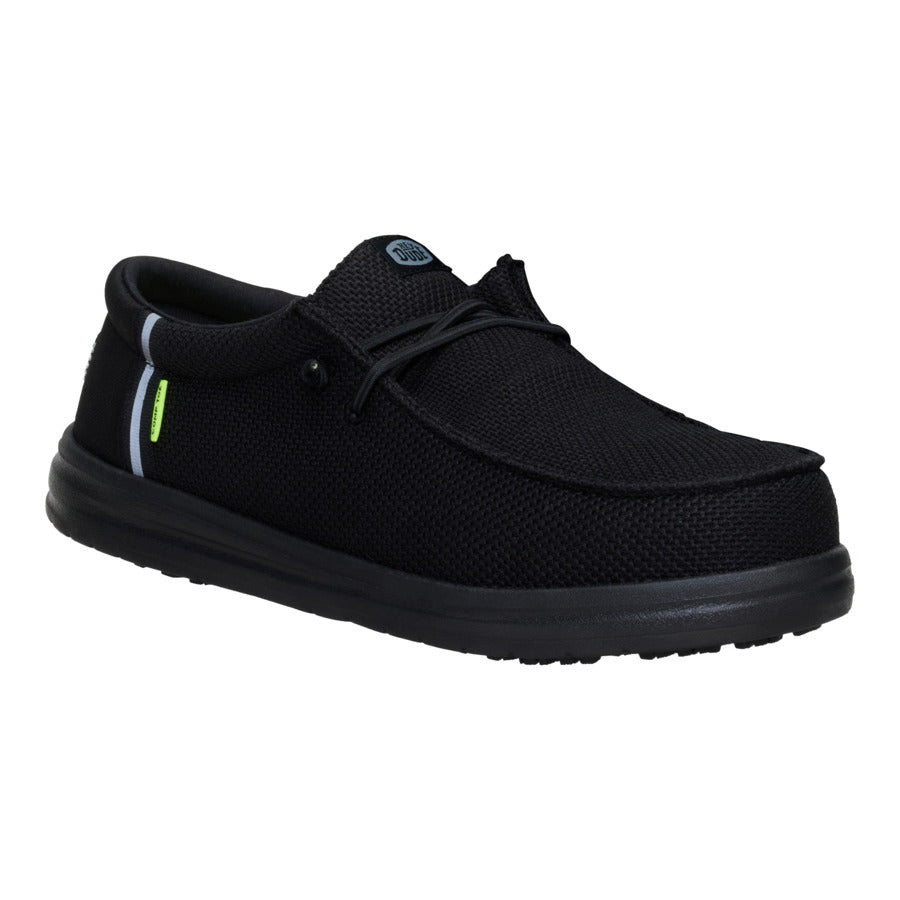 Wally Work Comp Toe - Black/Black - Image 8