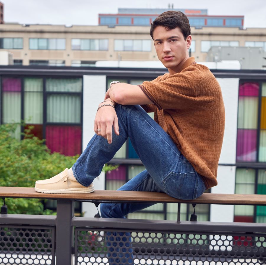 Wally Stretch Sox - Irish Cream/Egret - Image 4