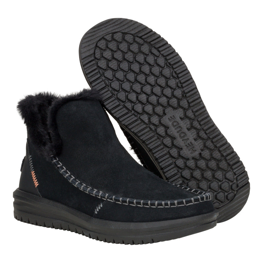 Camden Suede - Black/Black - Image 4