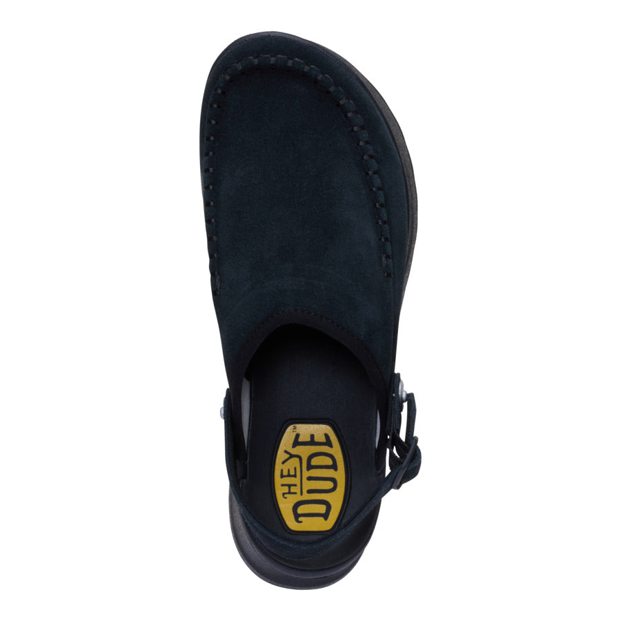Delray Clog Suede - Black - Image 8