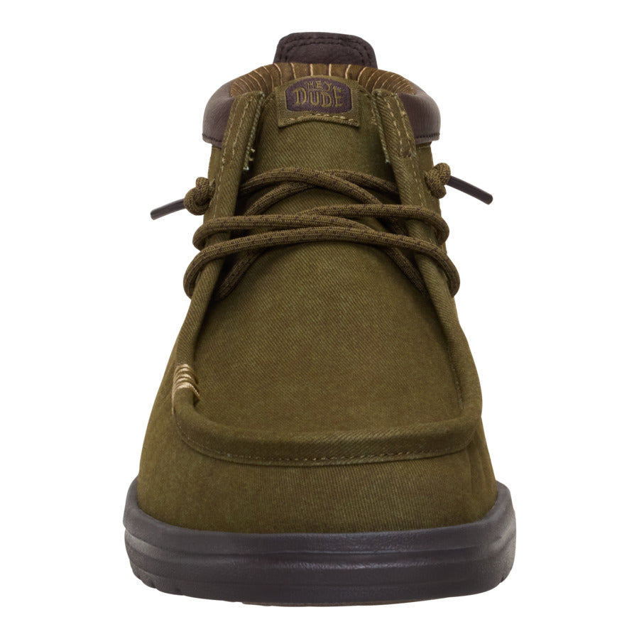 Wally Mid Gripr Vin Classic - Dark Olive/Mole Brown - Image 4
