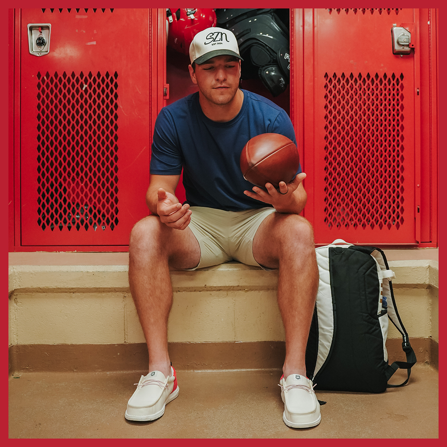 Wally Funk Georgia Bulldogs - Varsity Red/Chalk - Image 2